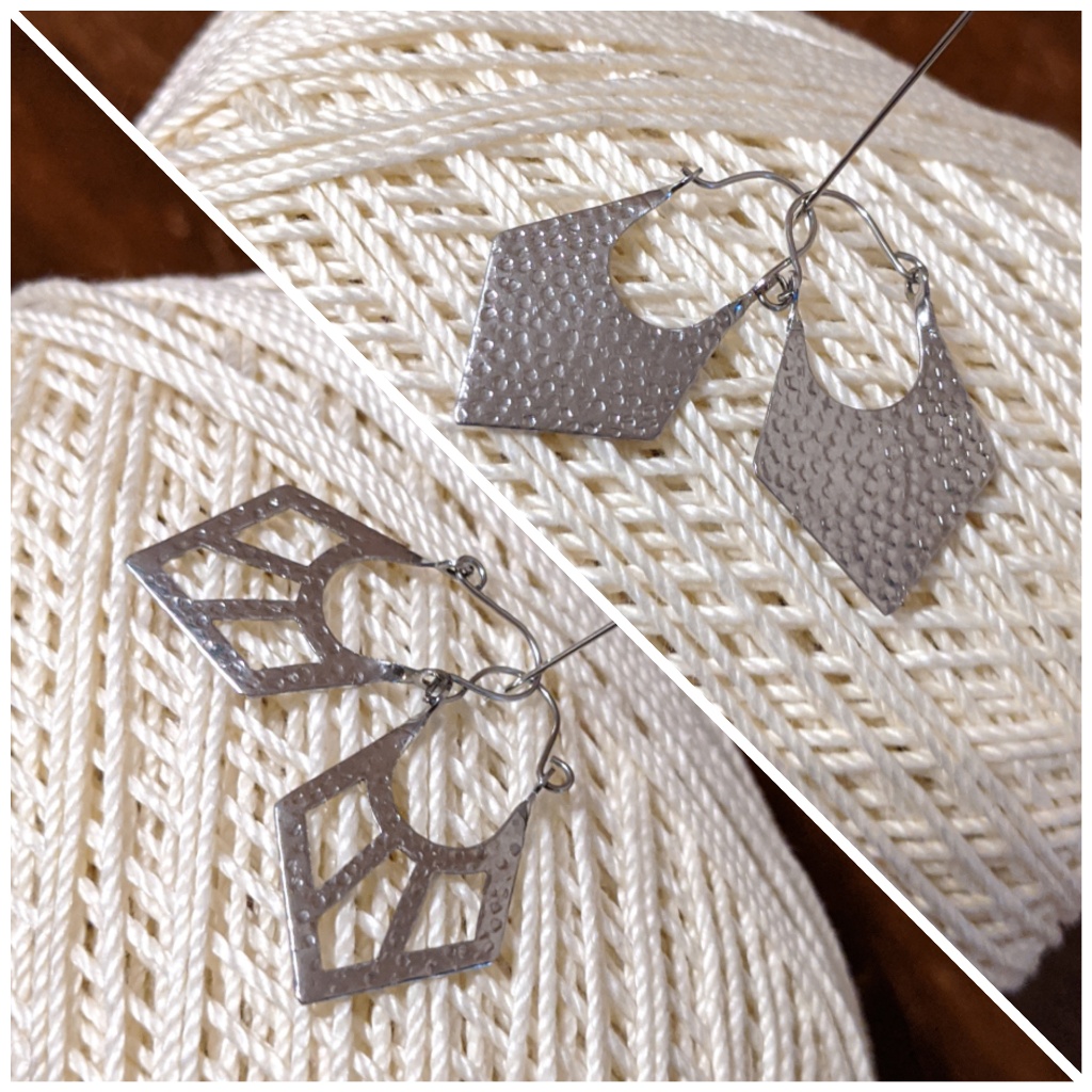 Dangle Earrings Choice Of Open Or Solid
